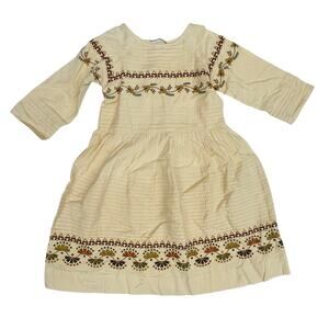 NWT LALi 3Y Ava Dress in Mac & Mia with embroidery